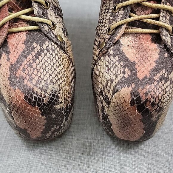 Jeffrey Campbell Lita Snake Print Boot -  Platform, Tall Heel, Women's SZ 39 - Picture 13 of 13